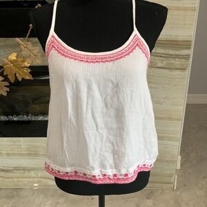 Buffalo by David‎ Bitton White Bufalo Size Small Halter Top. (151)